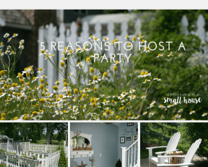 5 Reasons To Host A Party Living Large In Small House 5 Reasons To Host A Party