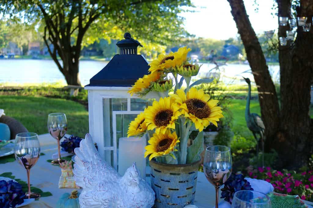 Autumn Alfresco Tablescape