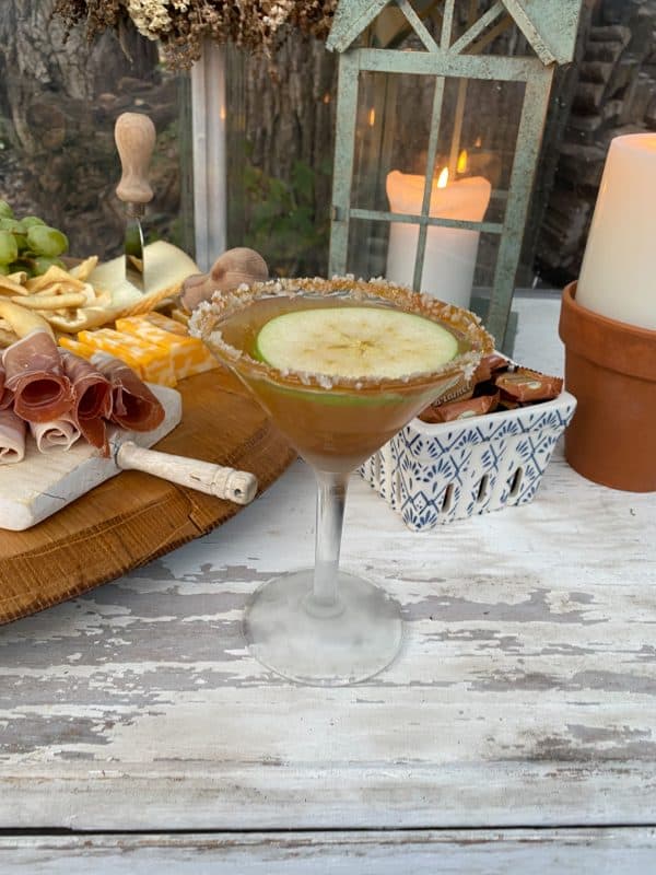 Salted Carmel Apple Martini