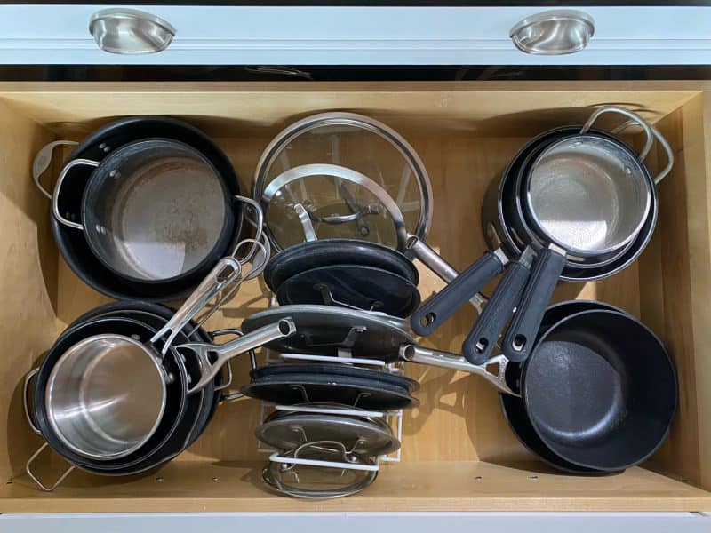 Organized Pots and Pans