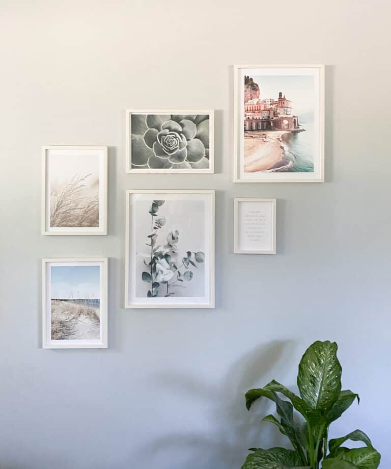 Refreshing a Bedroom with a Wall Gallery
