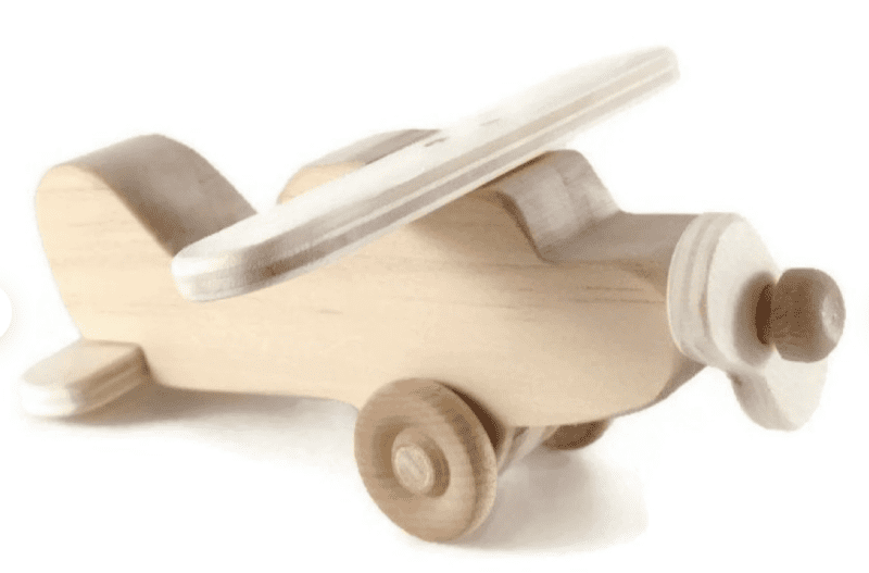 Etsy Wooden Plane for holiday gift