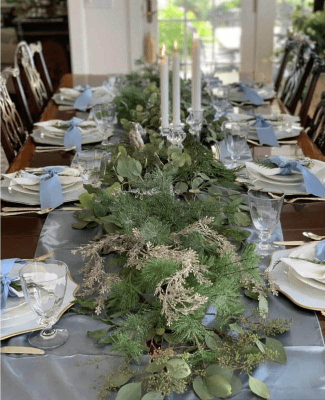 Peacock Ridge Farm Tablescape