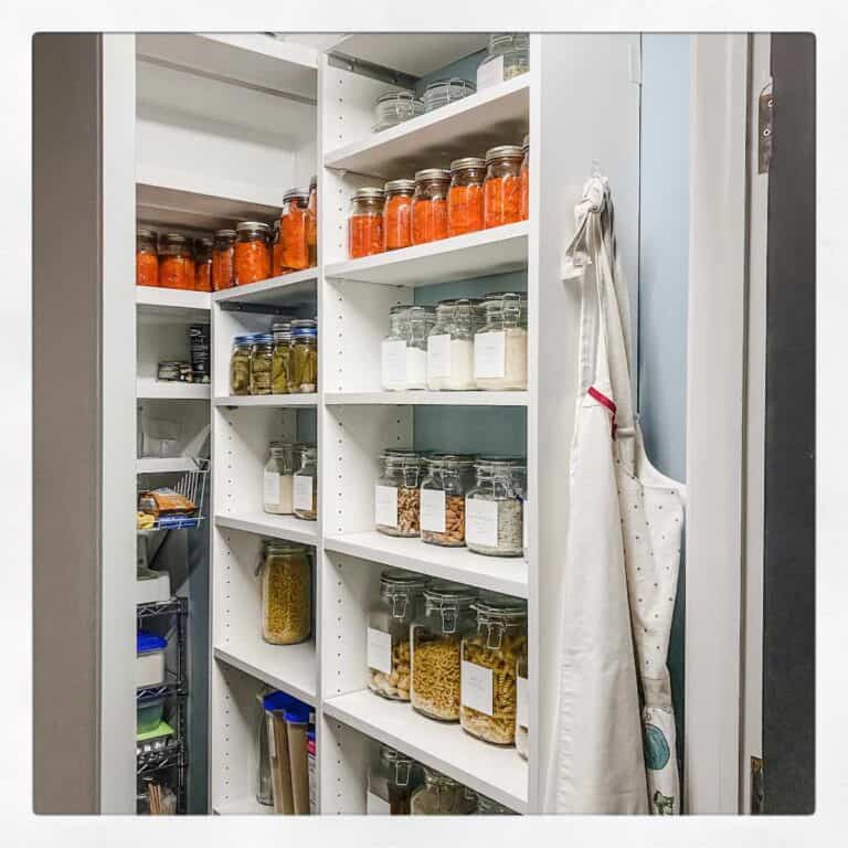 Create a Pantry in the Space under your Stairs
