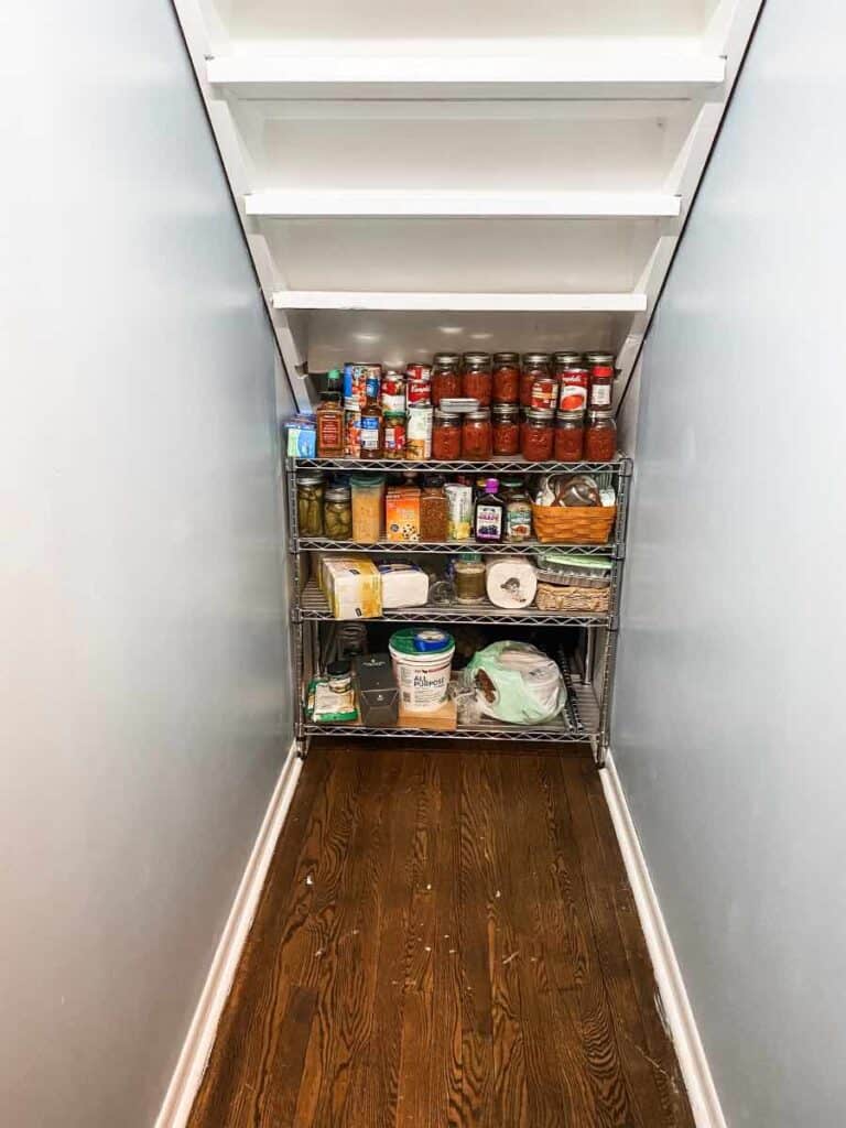 Living Large In A Small House, LLC Create a Pantry in the Space under