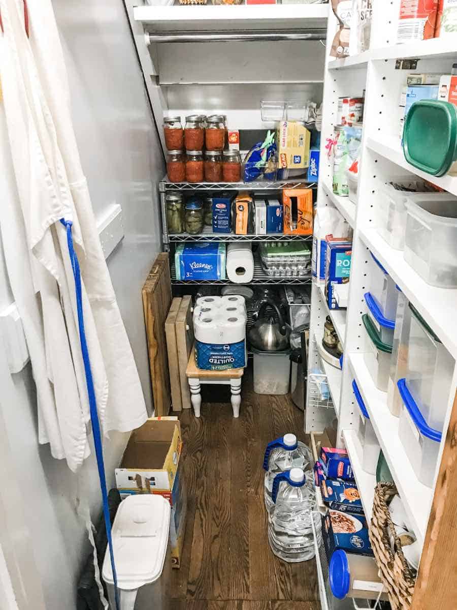 Under Stairs Pantry, Finding Extra Storage