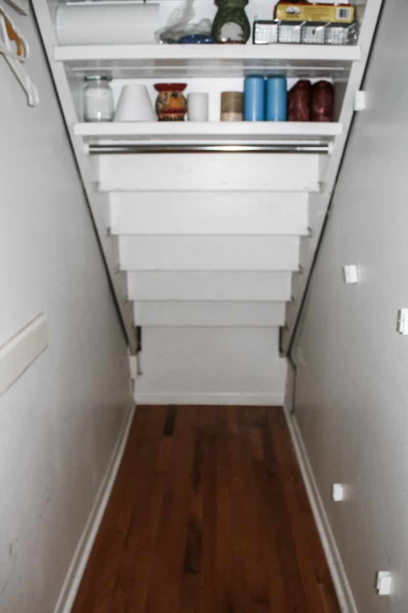 Under Stairs Pantry, Finding Extra Storage