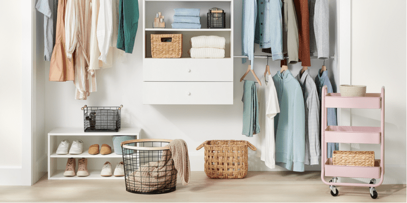 Closet Organization With BrightRoom and Target - House Becomes Home  Interiors