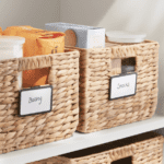 pantry storage baskets