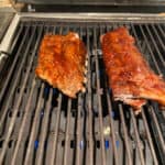 baked ribs on the grill