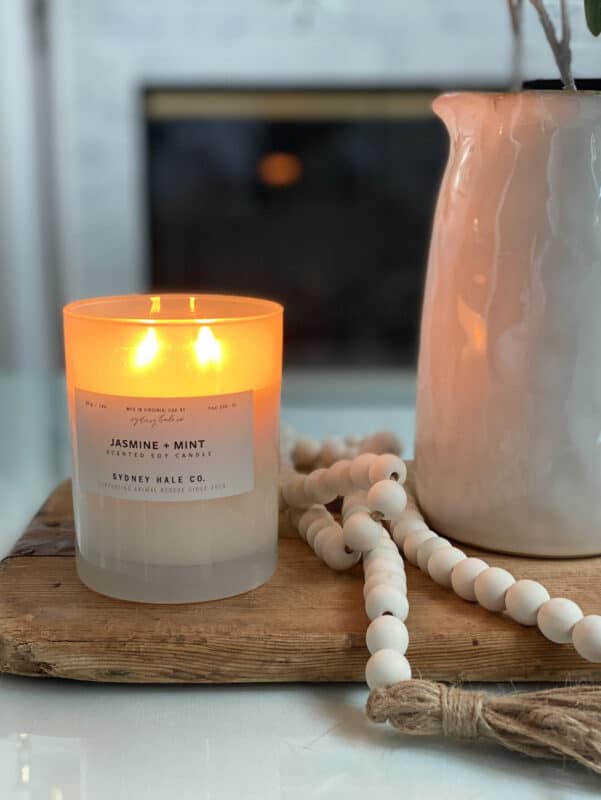 one of my favorite candles for a refresh your home for spring
