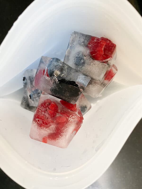 berries ice cubes which are one of the 7 essential kitchen ice cube recipes