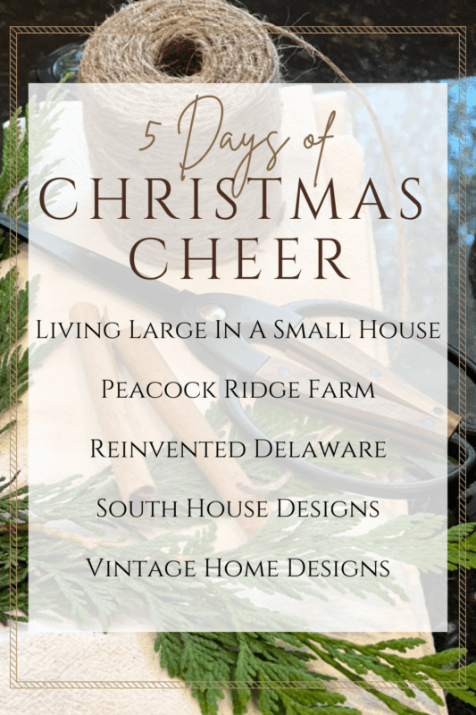 Simple Rustic Christmas Tree Decorating Ideas - Reinvented Delaware