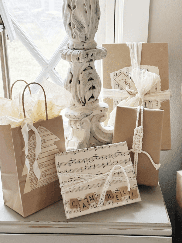 Brown Paper Gift Wrap Ideas