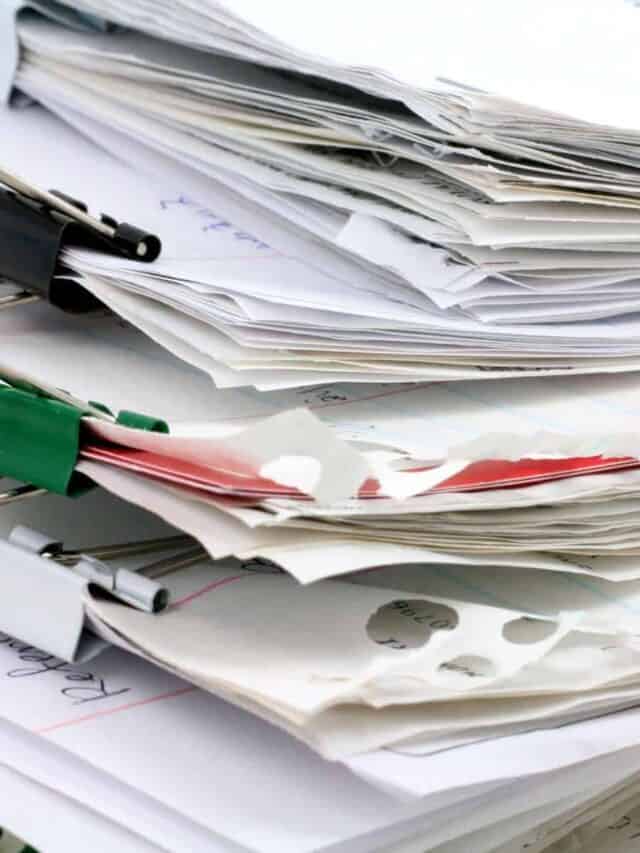 Having a Paperless Home