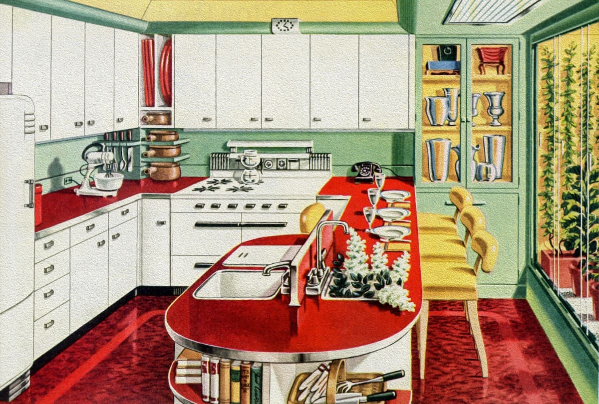 Vintage Home Decor From The Early 1960s