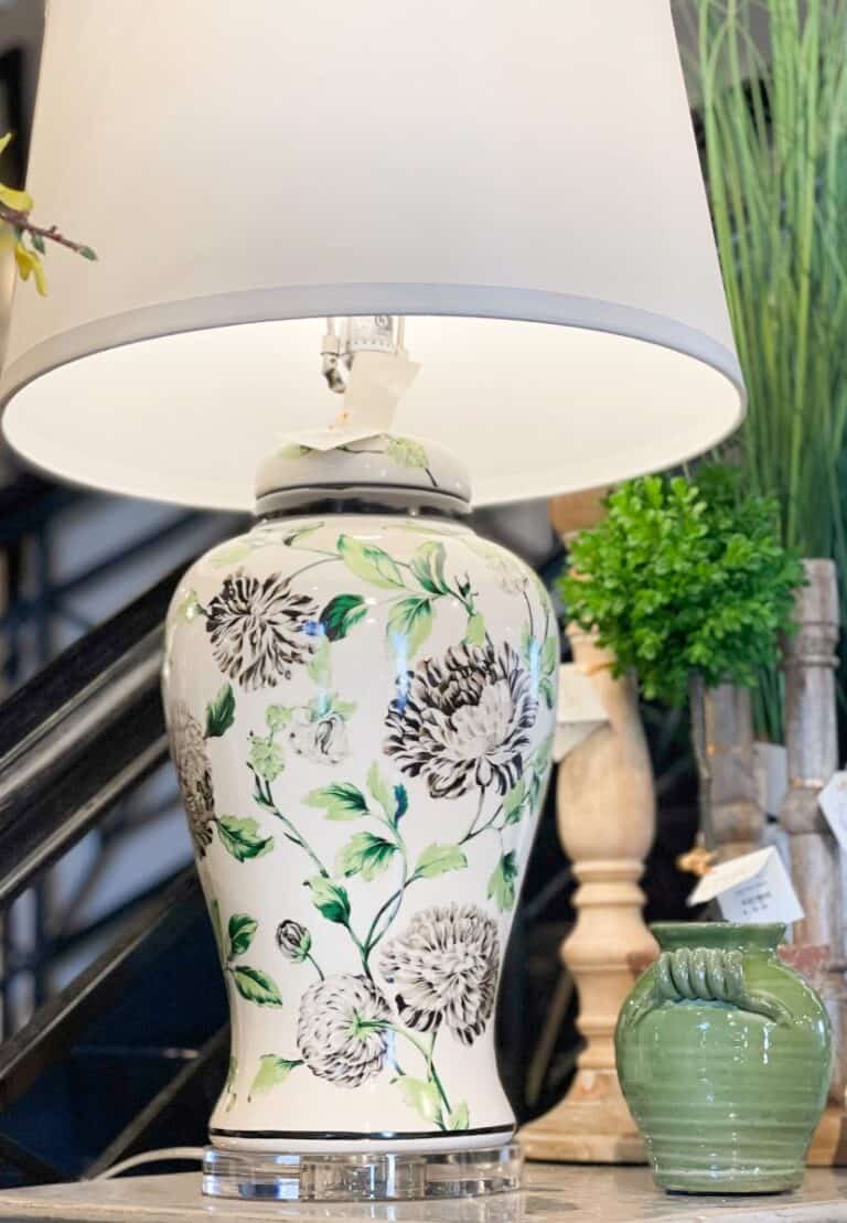 Living Large In A Small House, LLC How to Makeover a Goodwill Lamp for Living Room Decor