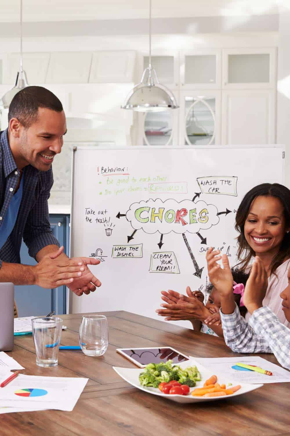 getting family involved in the home organized process can help you have an organized home which benefits your mental health