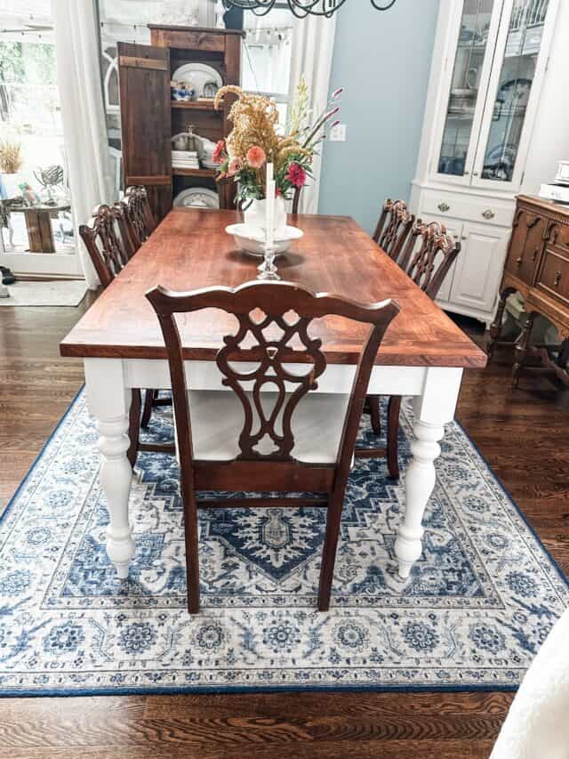 Choose the Right Size Rug for Your Dining Room | Living Large In A ...