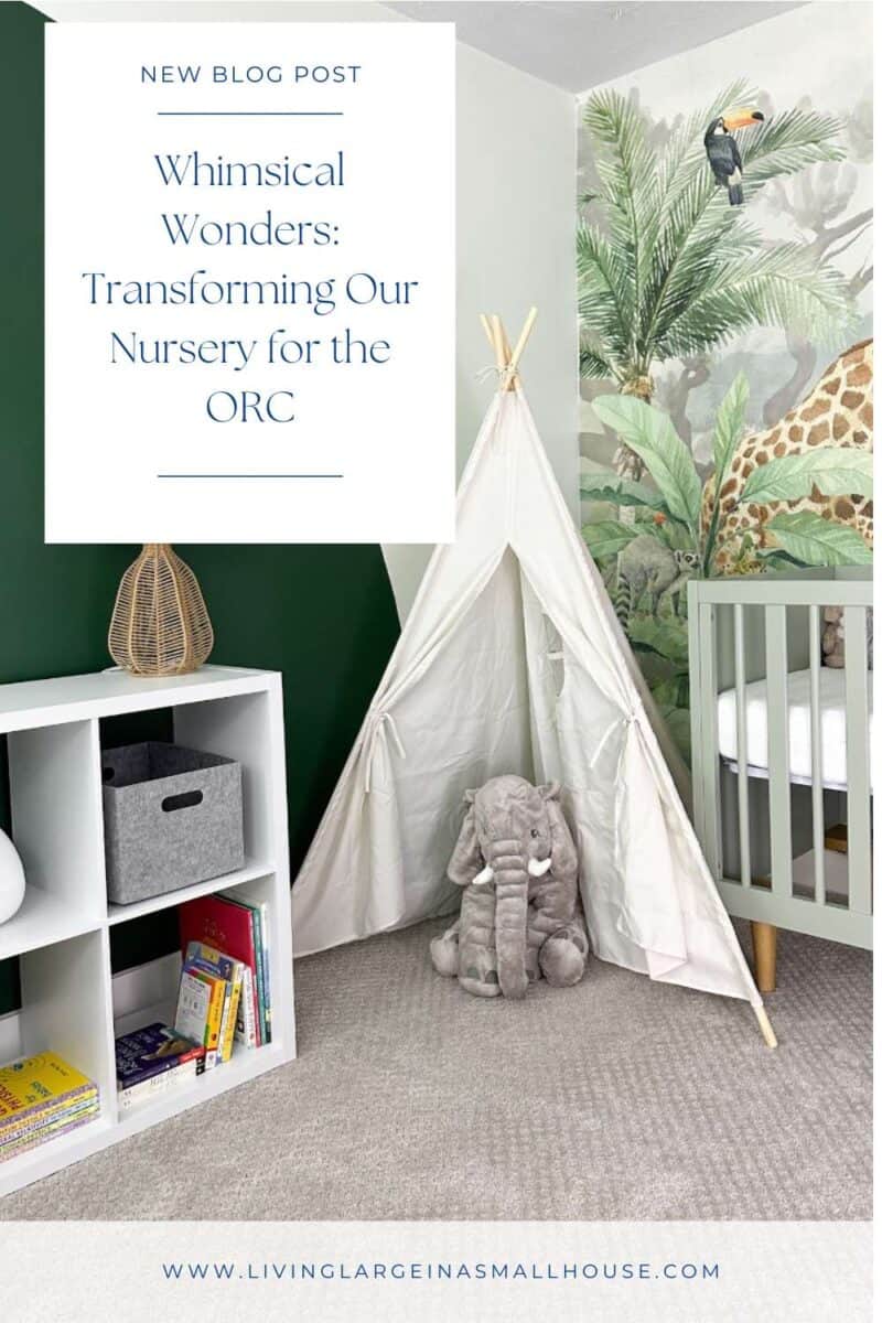 pinterest graphic of the baby nursery 