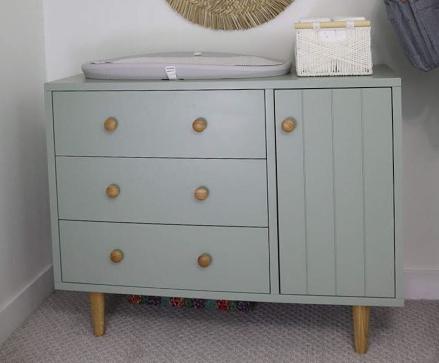 Crate and Barrel Dresser in Sage Green