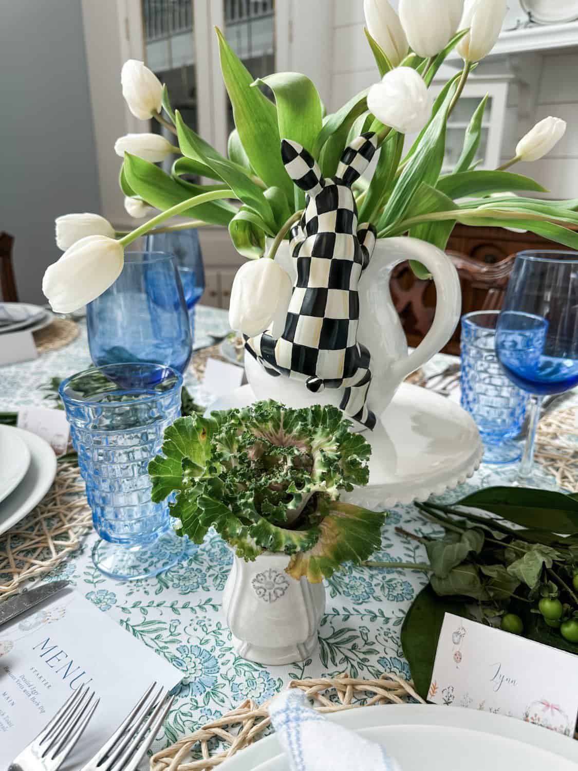 How to Create the Perfect Easter Tablescape | Living Large In A Small ...