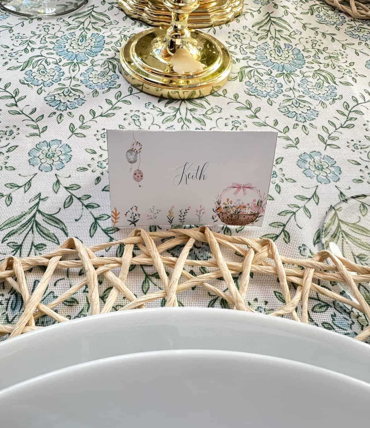 How to Create the Perfect Easter Tablescape | Living Large In A Small ...