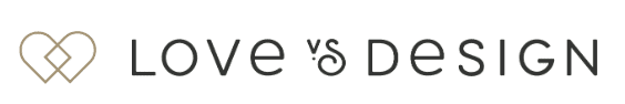 Latest Love vs Design logo featuring a heart-shaped icon.
